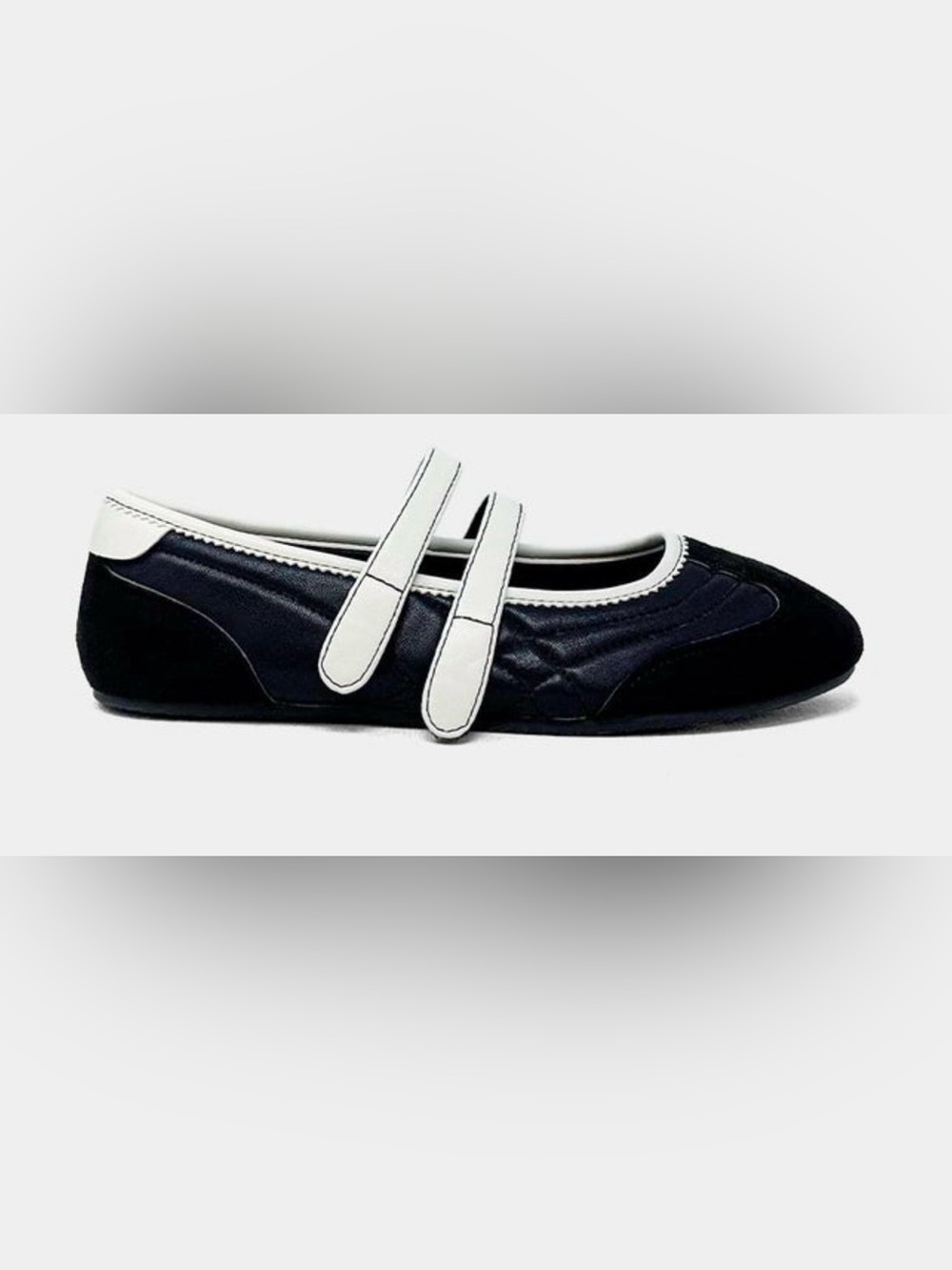 New black and white ShuShop Salome size 8